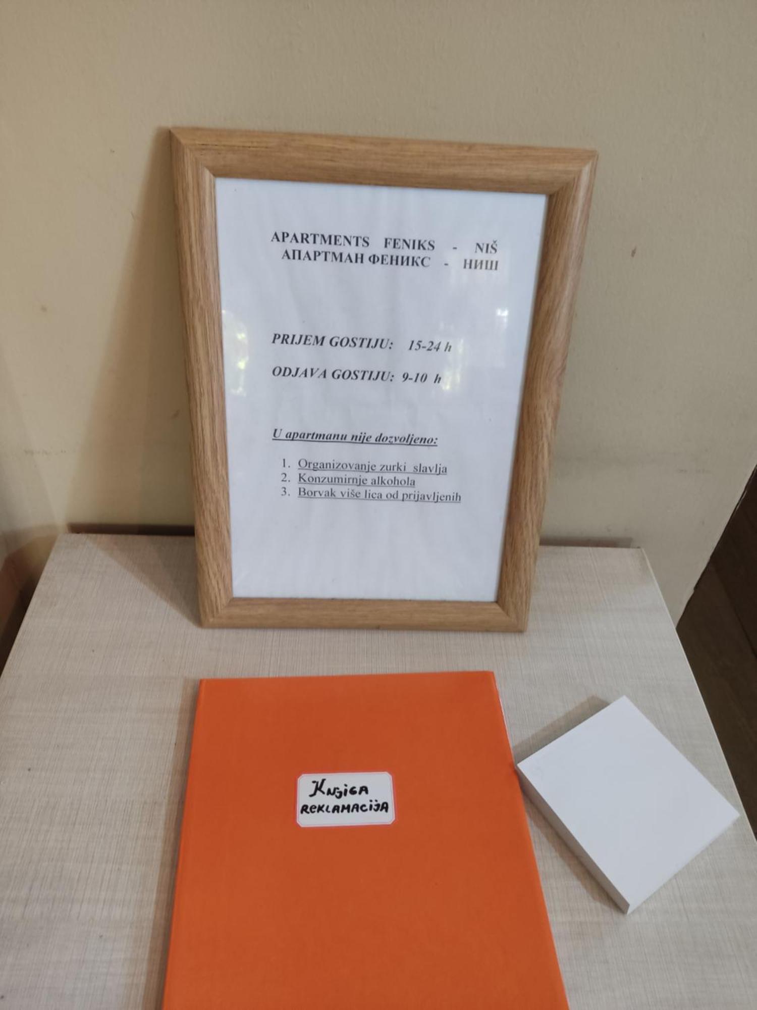 Apartment Fenix Ni Екстериор снимка